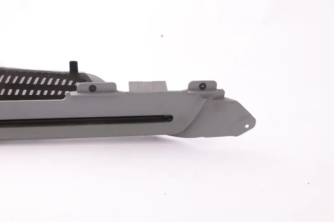 Left Vent Louvre Side Rail Cover In Trunk Lid N/S Grey to BMW X5 Series E53 with Part number 7027133 BMW X5 Series E53 Left Vent Louvre Side Rail Cover In Trunk Lid N/S Grey - SKU 7027133-2 - Part number 7027133