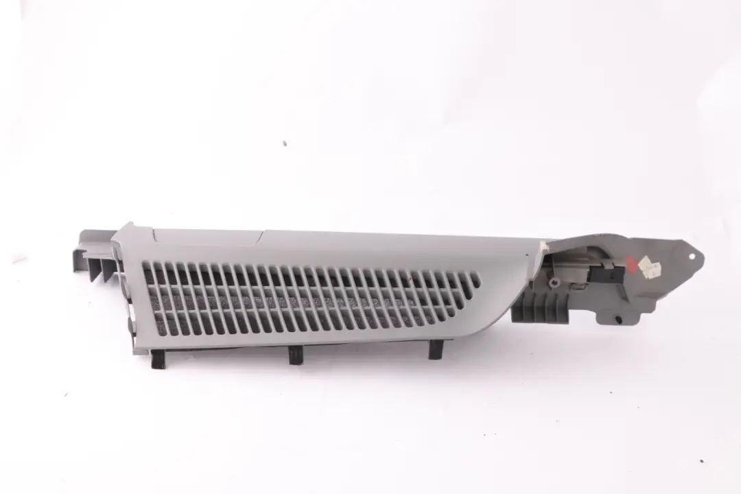 Left Vent Louvre Side Rail Cover In Trunk Lid N/S Grey to BMW X5 Series E53 with Part number 7027133 BMW X5 Series E53 Left Vent Louvre Side Rail Cover In Trunk Lid N/S Grey - SKU 7027133-2 - Part number 7027133