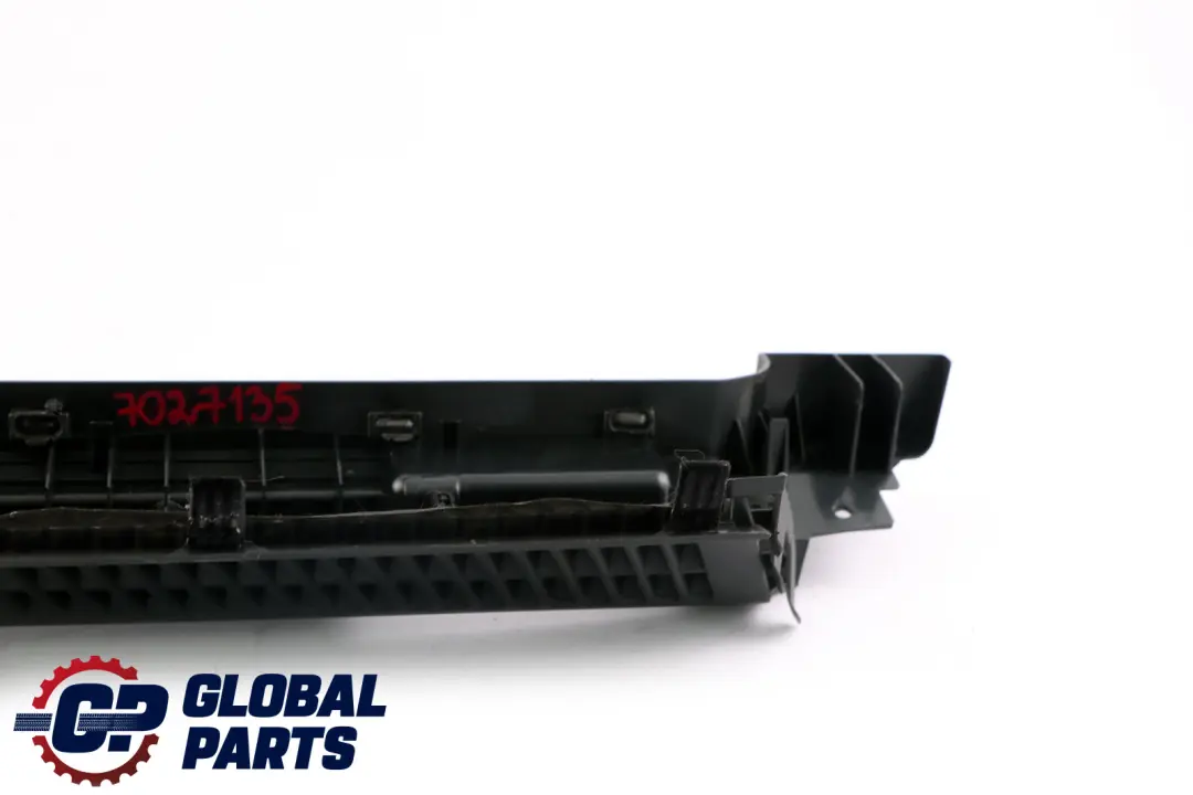 BMW X5 Series E53 Lateral Trunk Floor Left Vent Louvre N/S Schwarz Black - SKU 7027133 - Part number 7027135