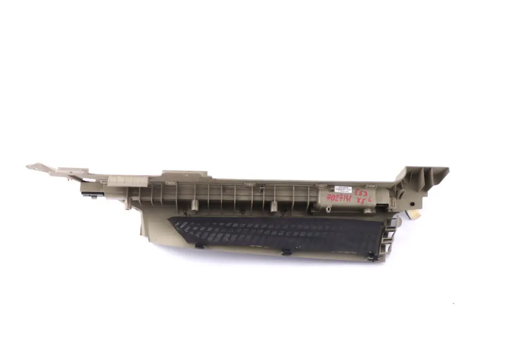 BMW X5 Series E53 Left N/S Vent Louvre Side Rail Cover In Trunk Lid Green - SKU 7027141 - Part number 7027133