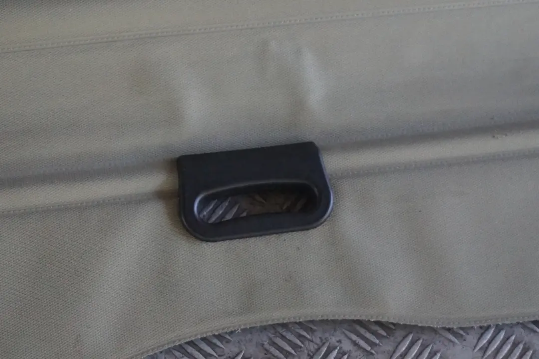 Roller Blind Boot Trunk Rear Parcel Shelf Pastel Green to BMW X5 Series E53 with Part number 7027256 BMW X5 Series E53 Roller Blind Boot Trunk Rear Parcel Shelf Pastel Green - SKU 7027256 - Part number 7027256