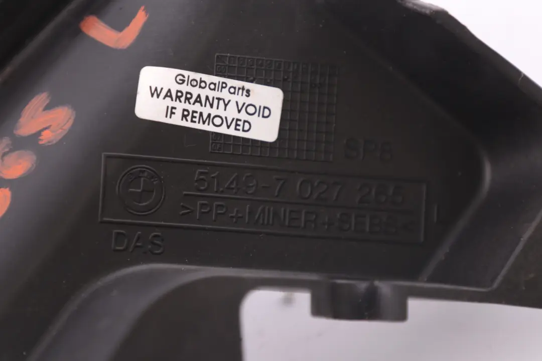 BMW e65 e66 e67 Revetement Charniere A Gauche - SKU 7027265 - Numéro de pièce 7027265