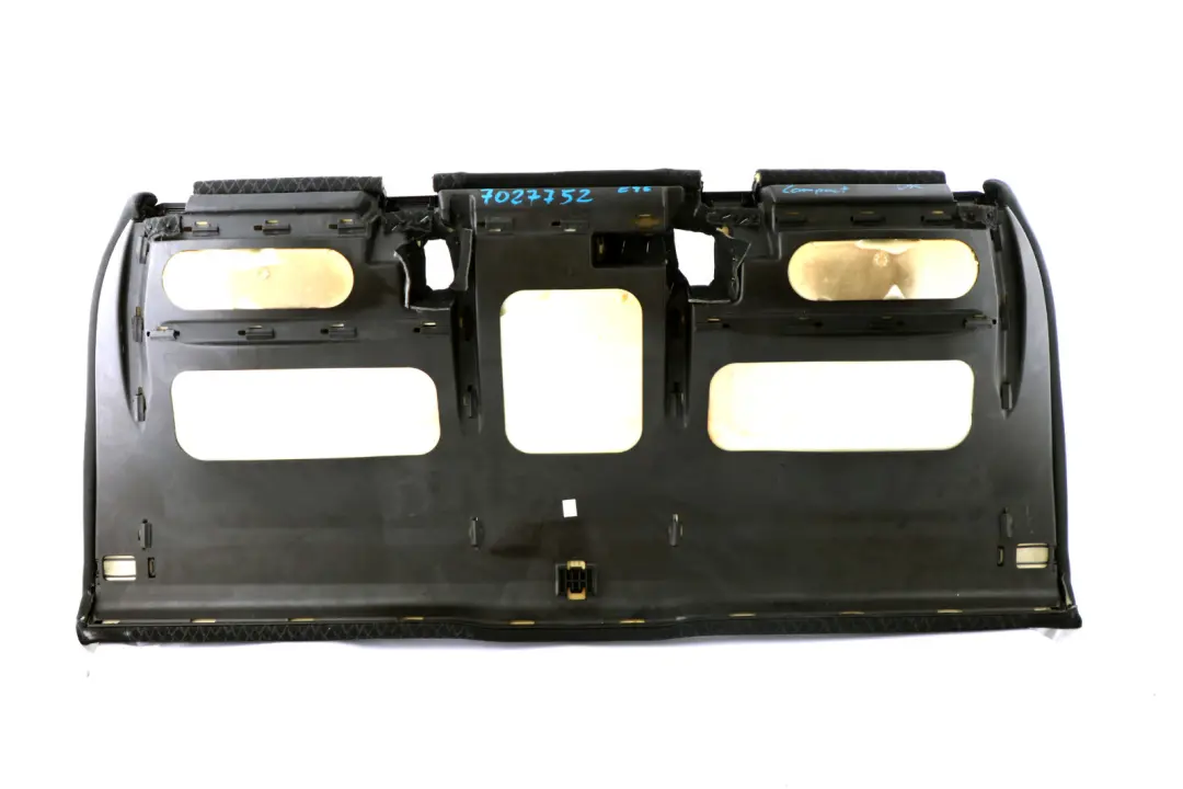 BMW 3 Series E46 Compact Cloth Interior Rear Seat Couch Base Bench Anthrazit - SKU 7027752 - Part number 7027752