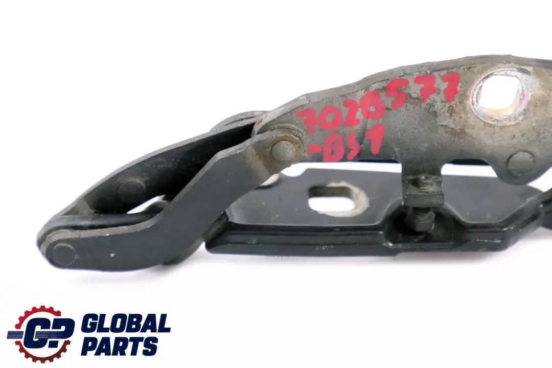 Left Engine Hood Hinge Bonnet N/S Black Sapphire Metallic 475 to BMW 3 Series E46 with Part number 7028577 BMW 3 Series E46 Left Engine Hood Hinge Bonnet N/S Black Sapphire Metallic 475 - SKU 7028577-BS1 - Part number 7028577