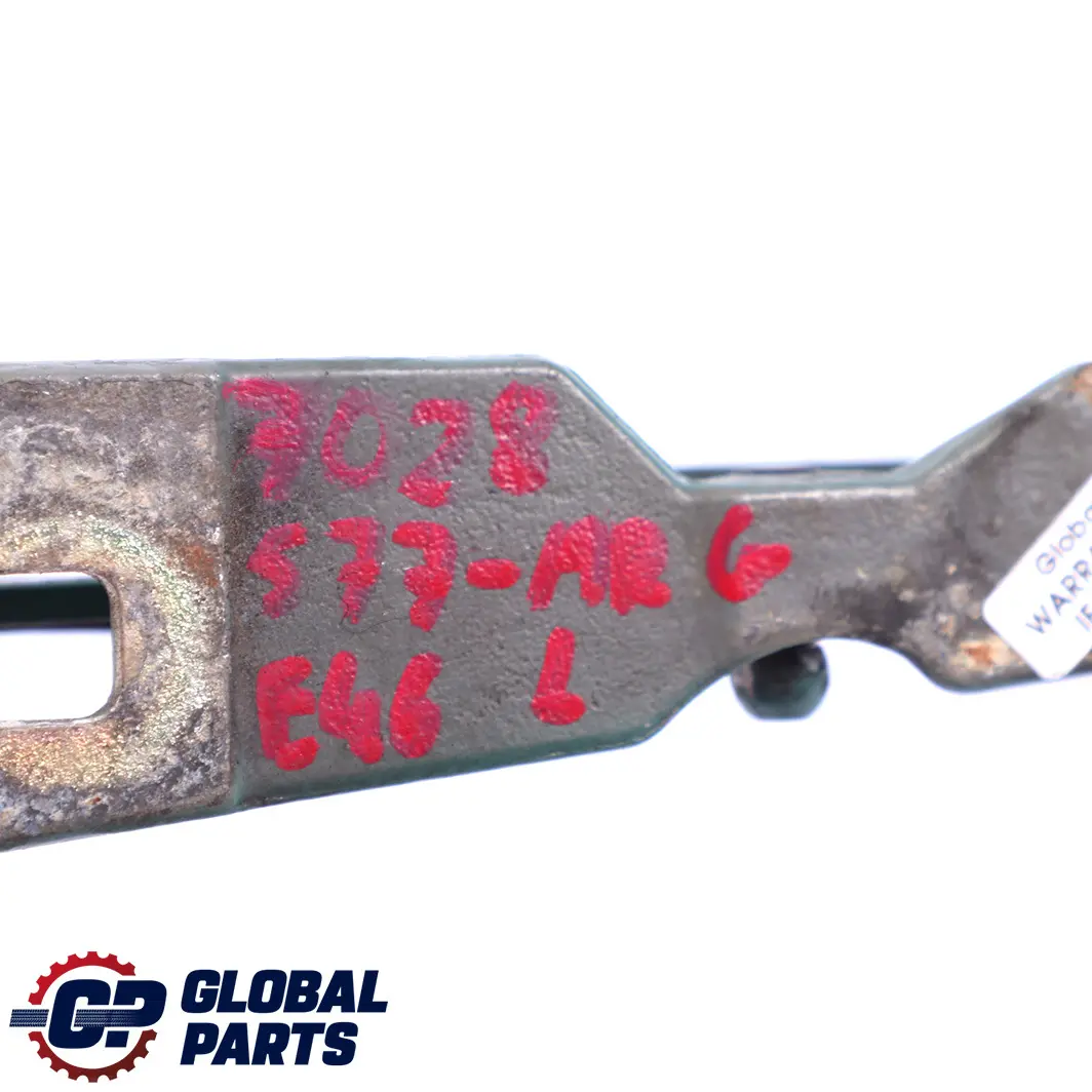 BMW 3 E46 Left Engine Hood Hinge Bonnet N/S Meergruen Sea Green Metallic 393 - SKU 7028577-MRG - Part number 7028577