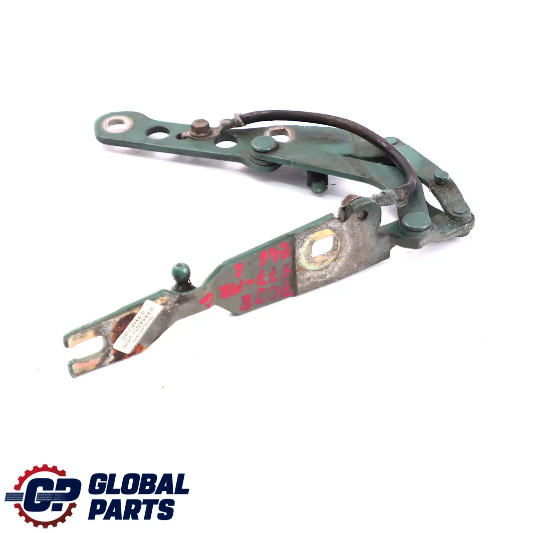 Scharnier Frontklappe Links Meergruen Metallic 393 für BMW 3 er E46 mit Teilenummer 7028577 BMW 3 er E46 Scharnier Frontklappe Links Meergruen Metallic 393 - SKU 7028577-MRG - Teilenummer 7028577