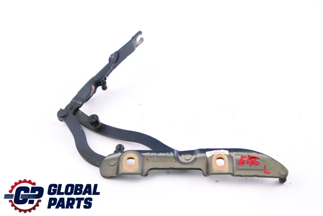 Left Engine Hood Hinge Bonnet N/S Mysticblau Metallic to BMW 3 Series E46 with Part number 7028577 BMW 3 Series E46 Left Engine Hood Hinge Bonnet N/S Mysticblau Metallic - SKU 7028577-MYS - Part number 7028577