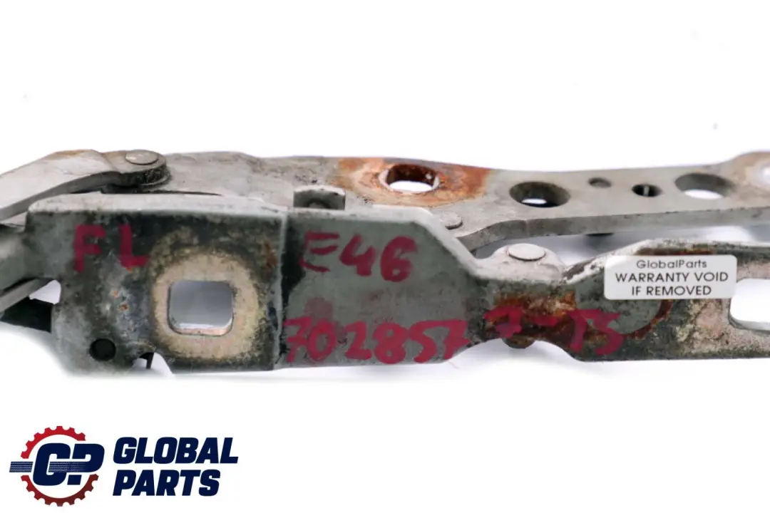 BMW E46 Cardine Lembo Anteriore SX Argento-Titanio 354 Metallico - SKU 7028577-TS - Numero di parte 7028577