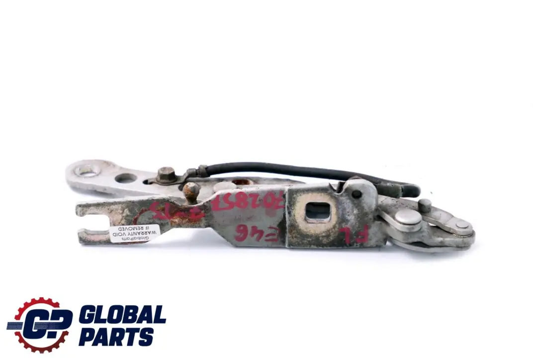 Hood Hinge Bonnet Left N/S Titansilber Silver 354 to BMW E46 Engine with Part number 7028577 BMW E46 Engine Hood Hinge Bonnet Left N/S Titansilber Silver 354 - SKU 7028577-TS - Part number 7028577