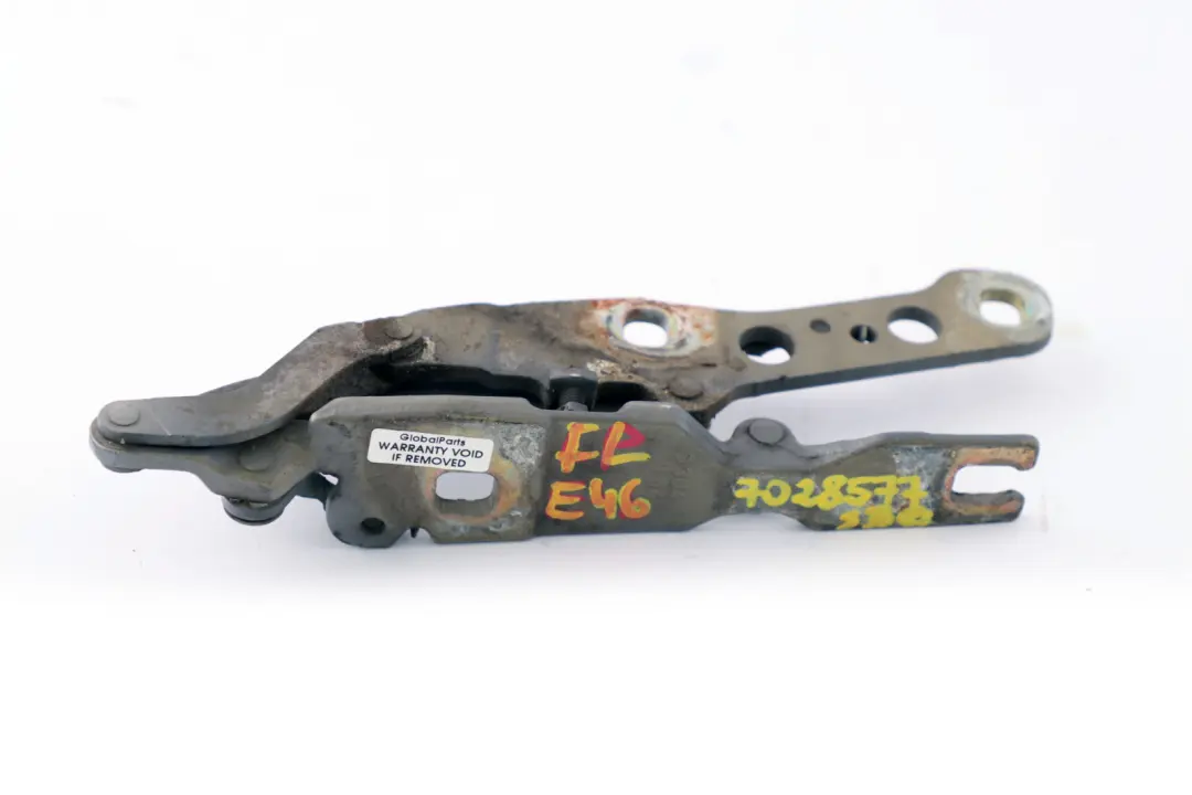 BMW E46 Motor Izquierda Capo Bisagra Capo Silbergrau Gris Plata - SKU 7028577 - Número de pieza 7028577