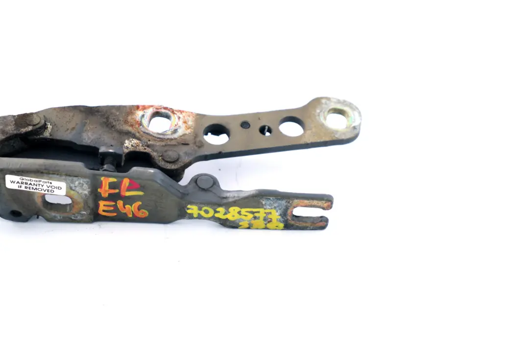 BMW E46 Motor Izquierda Capo Bisagra Capo Silbergrau Gris Plata - SKU 7028577 - Número de pieza 7028577