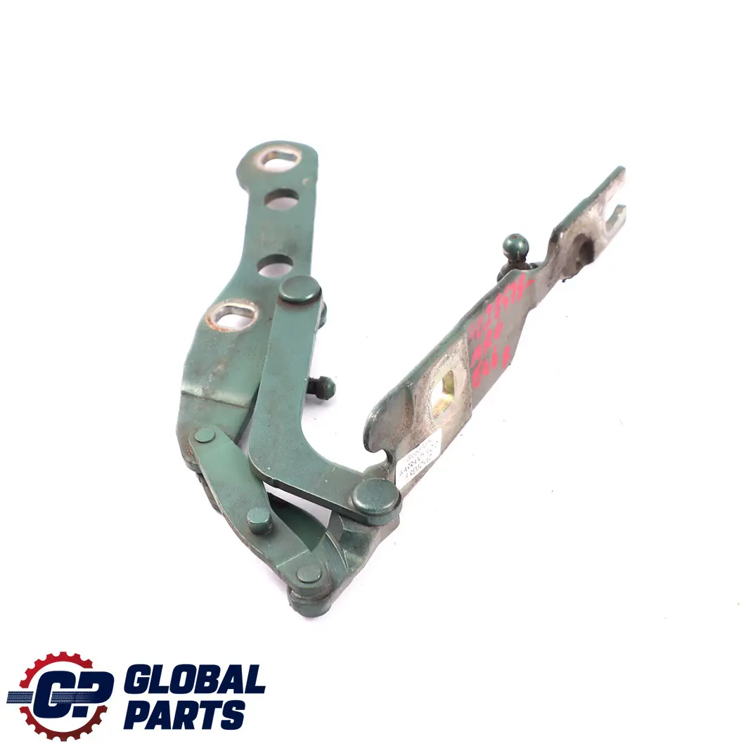 BMW 3 Series E46 Right Engine Hood Hinge Bonnet O/S Meergruen Sea Green 393 - SKU 7028578-MRG - Part number 7028578