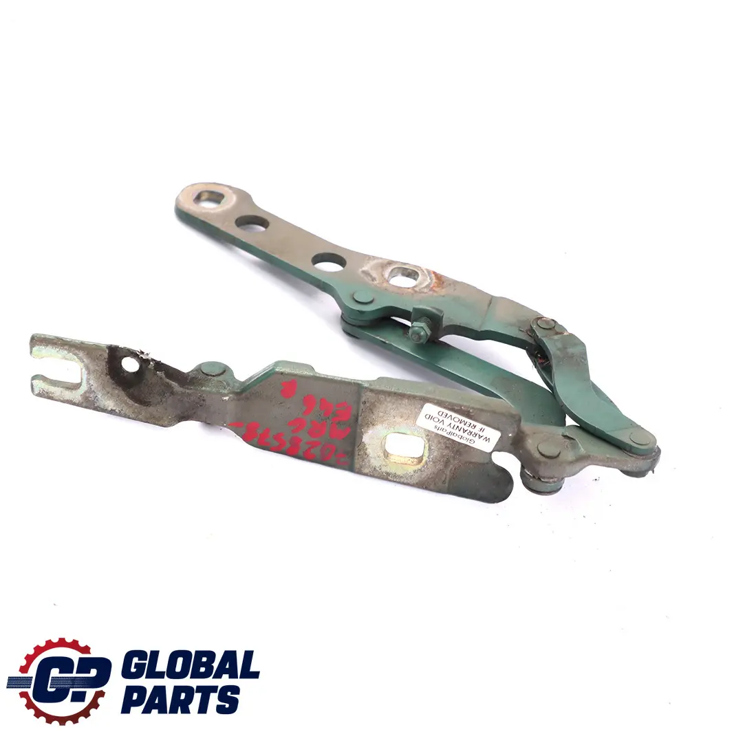 Derecho Capo Bisagra Capo Meergruen Sea Green 393 para BMW E46 Motor con número de pieza 7028578 BMW E46 Motor Derecho Capo Bisagra Capo Meergruen Sea Green 393 - SKU 7028578-MRG - Número de pieza 7028578