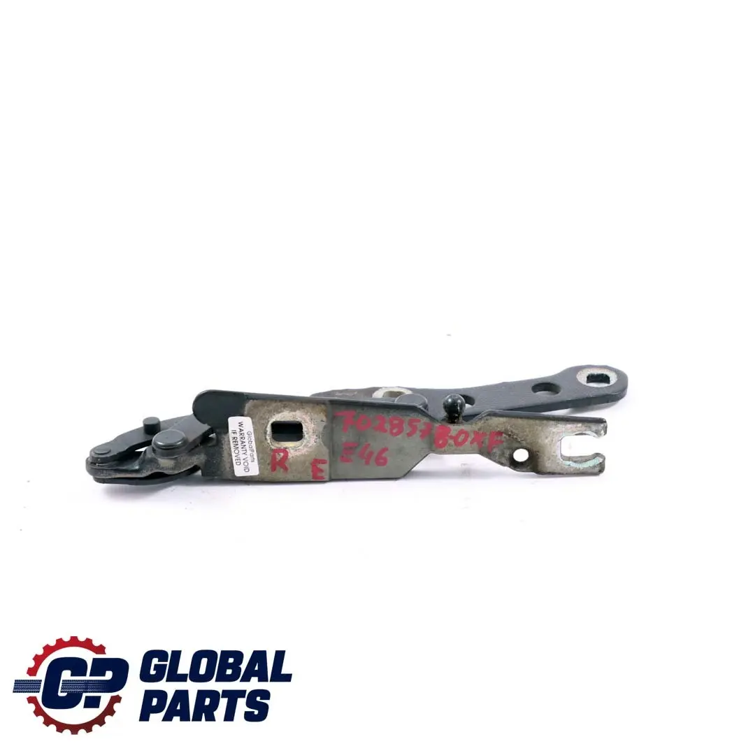 BMW 3 Series E46 Right Engine Hood Hinge Bonnet O/S Oxfordgruen Green - 430 - SKU 7028578-OXF - Part number 7028578