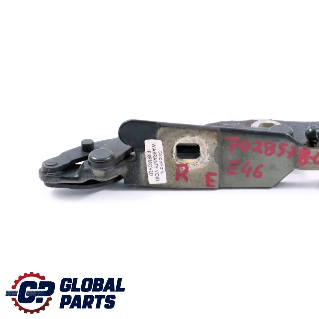 BMW E46 Charniere Rabat Droite Vert Oxford Vert Metallique - 430 - SKU 7028578-OXF - Numéro de pièce 7028578
