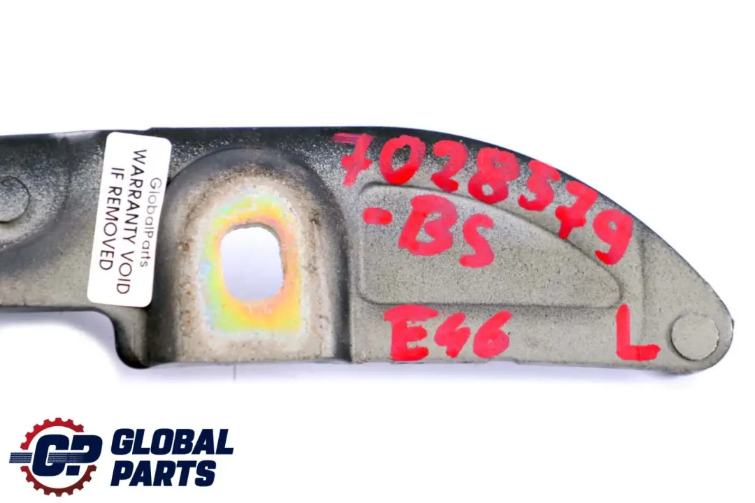 BMW 3 er E46 Cabrio Scharnier Heckklappe Links Black Sapphire Schwarz 8222715 - SKU 7028579-BS - Teilenummer 7028579
