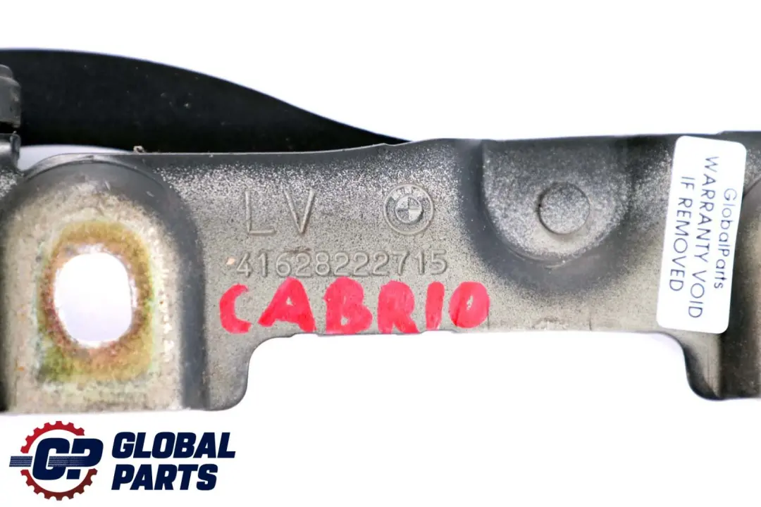 Left Trunk Lid Hinge Black Sapphire 8222715 to BMW 3 Series E46 Convertible Rear with Part number 7028579 BMW 3 Series E46 Convertible Rear Left Trunk Lid Hinge Black Sapphire 8222715 - SKU 7028579-BS - Part number 7028579