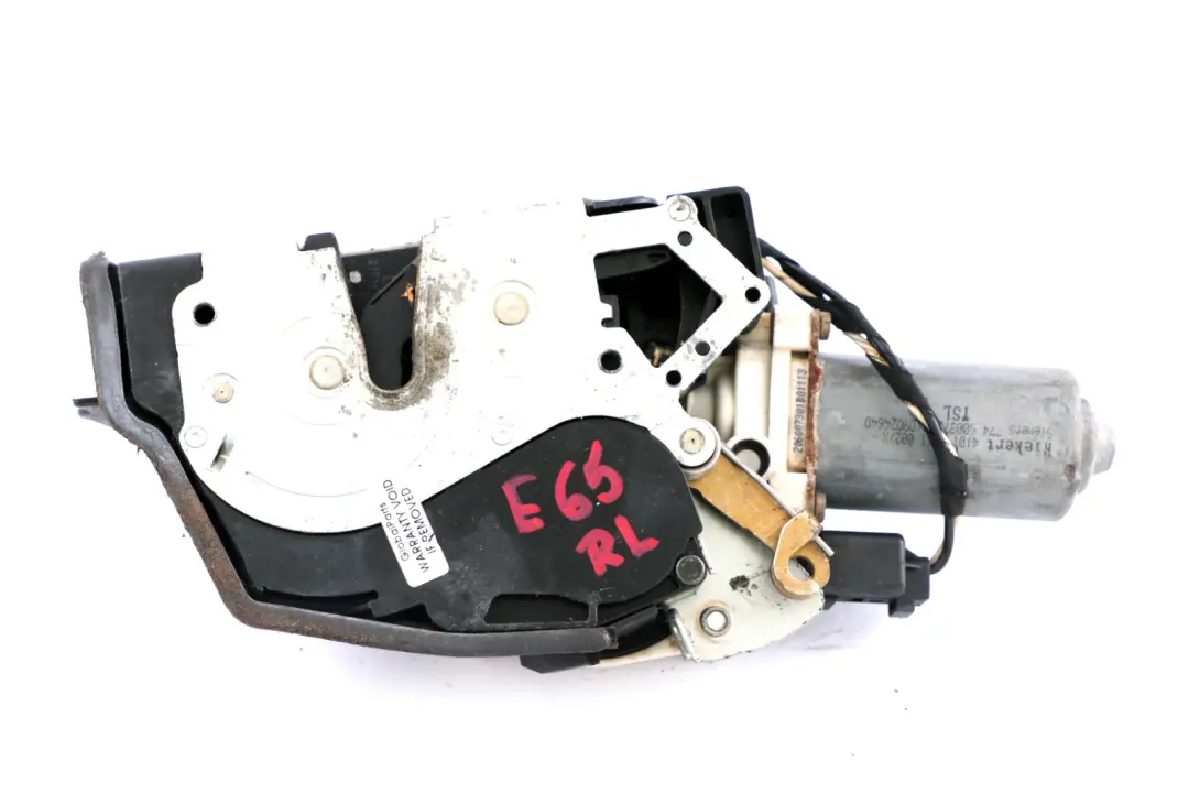 BMW E65 E66 System Latch Rear Left Door Lock Complete Catch - SKU 7028909 - Part number 7028909