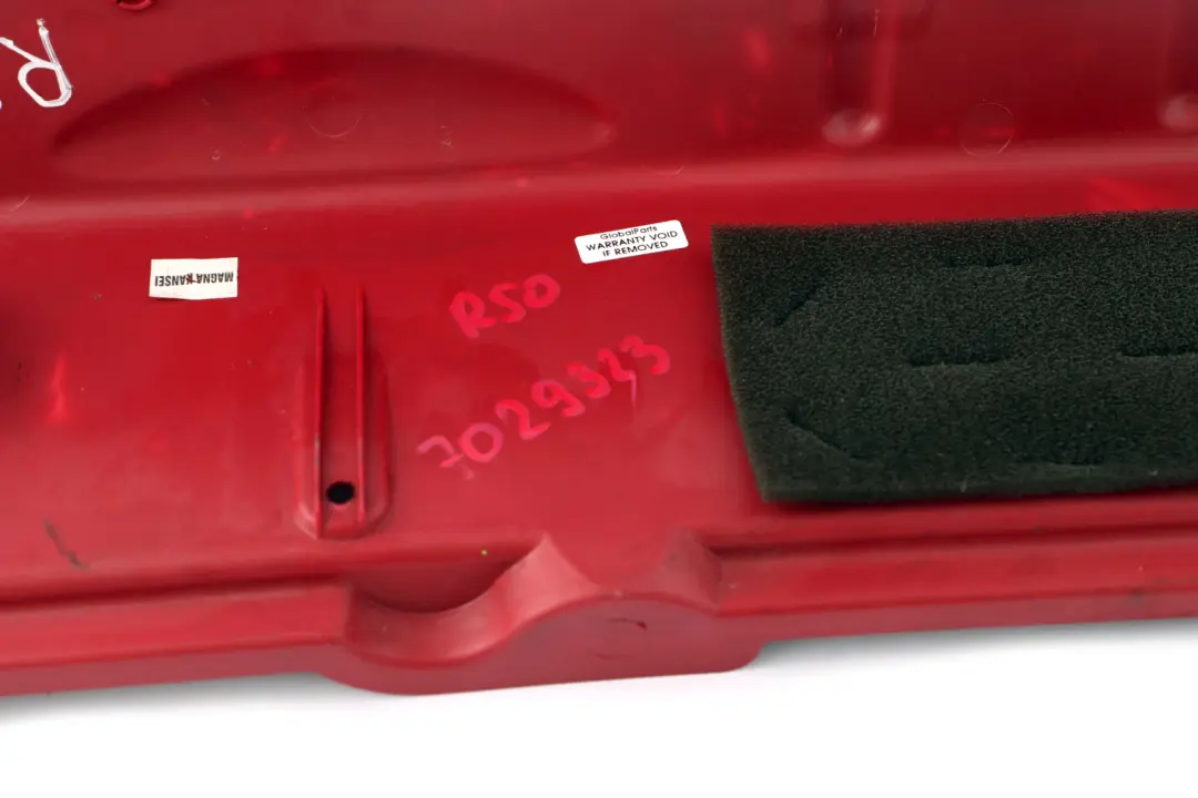 BMW Mini Cooper One R50 Trunk Luggage Loading Sill Cover Tartan Red - SKU 7029323 - Part number 7029323