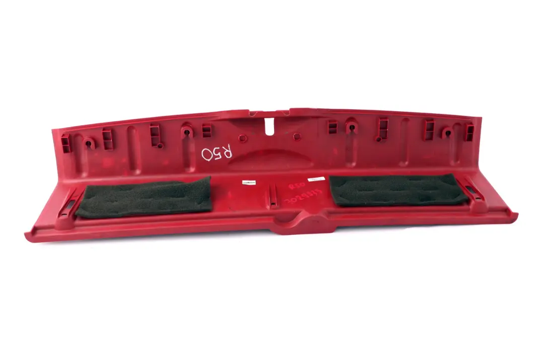 Trunk Luggage Loading Sill Cover Tartan Red to BMW Mini Cooper One R50 with Part number 7029323 BMW Mini Cooper One R50 Trunk Luggage Loading Sill Cover Tartan Red - SKU 7029323 - Part number 7029323