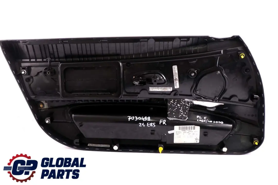 Front Right O/S Door Card Black Cloth Trim Panel to BMW Z4 Series E85 E86 with Part number 7030498 BMW Z4 Series E85 E86 Front Right O/S Door Card Black Cloth Trim Panel - SKU 7030498 - Part number 7030498