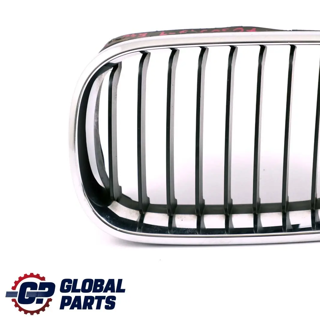 BMW 3 Series E46 1 Front Bumper Centre Grille Left N/S Black Chrome - SKU 7030545-1 - Part number 7030545