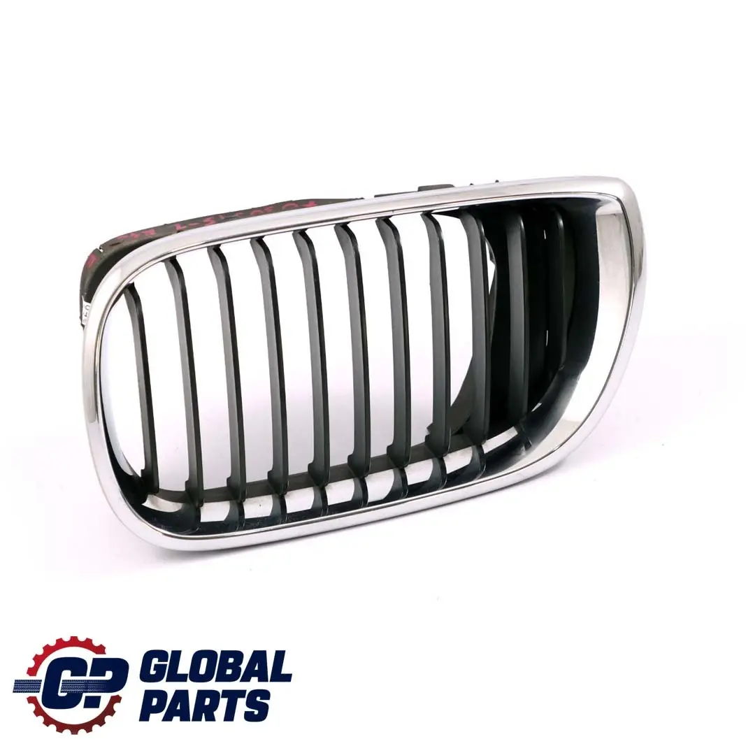 BMW 3 Series E46 1 Front Bumper Centre Grille Left N/S Black Chrome - SKU 7030545-1 - Part number 7030545