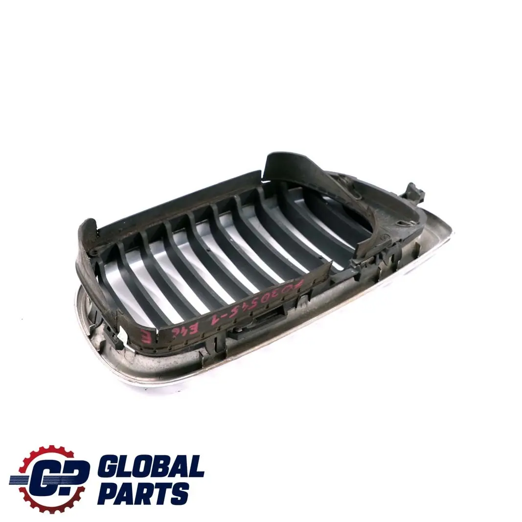 BMW 3 Series E46 1 Front Bumper Centre Grille Left N/S Black Chrome - SKU 7030545-1 - Part number 7030545