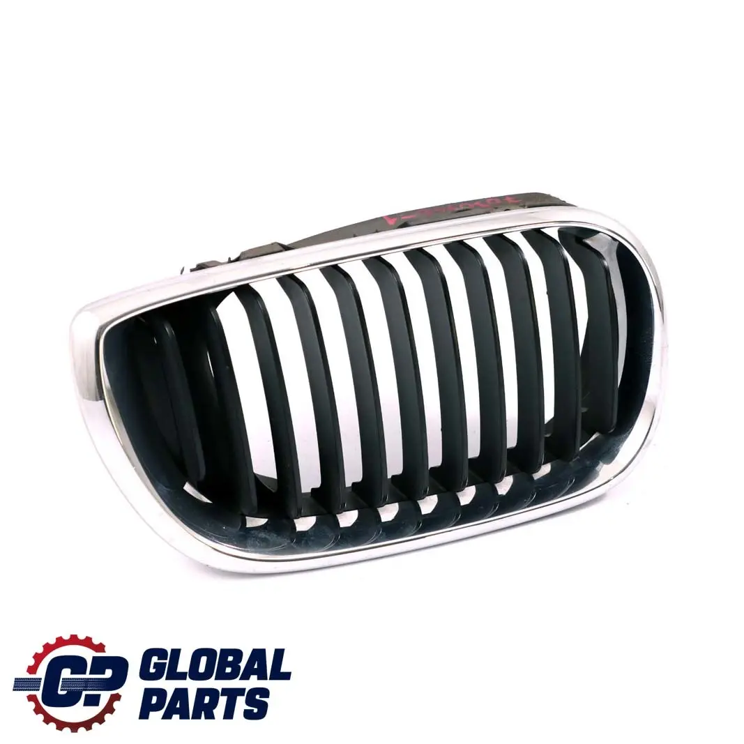BMW 3 Series E46 1 Front Bumper Centre Grille Right O/S Black Chrome - SKU 7030546-1 - Part number 7030546