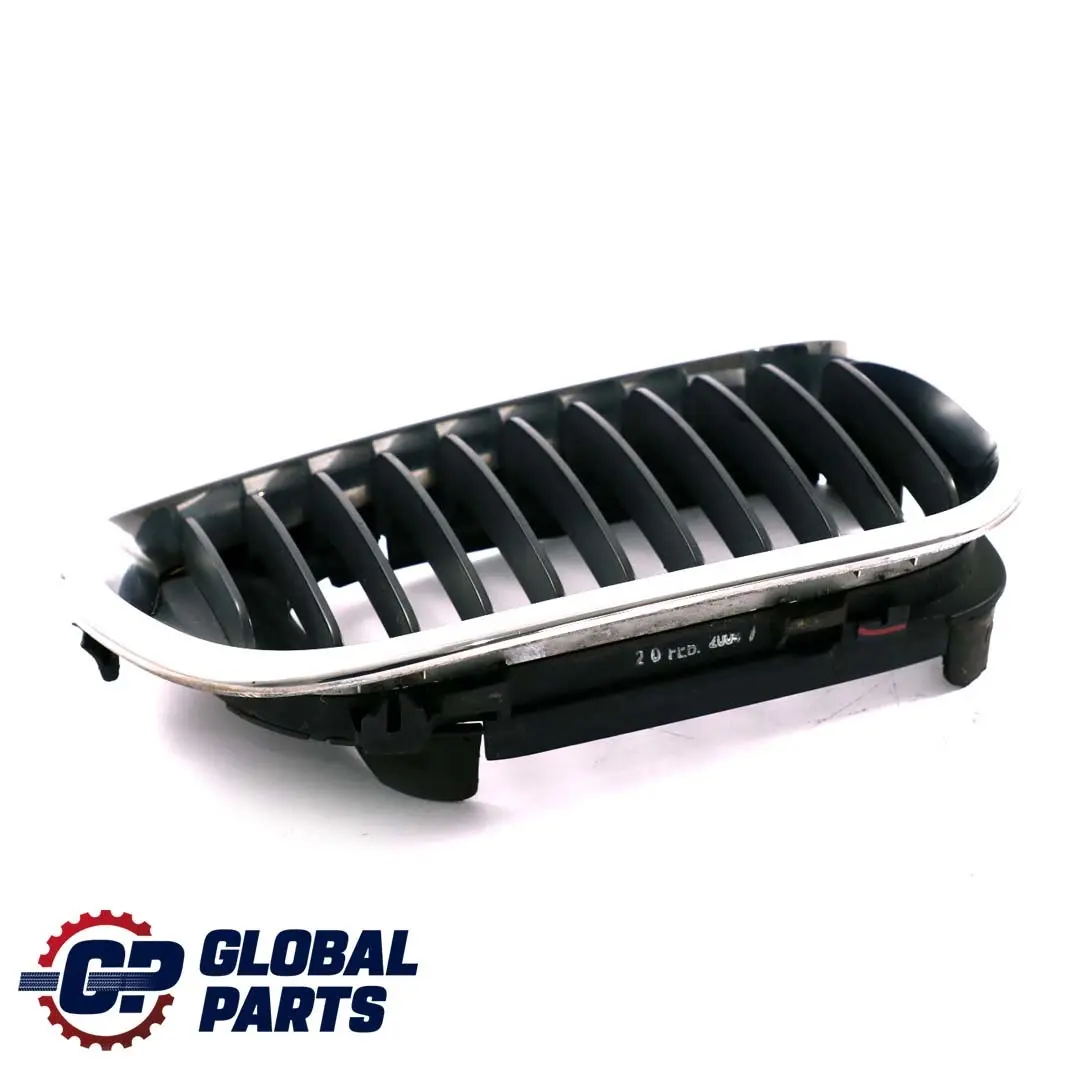BMW 3 Series E46 1 Front Bumper Centre Grille Right O/S Black Chrome - SKU 7030546-1 - Part number 7030546