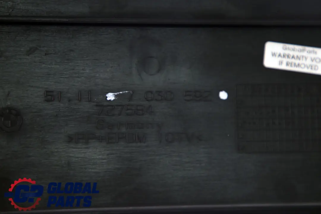 Left Base Trim Panel Bumper to BMW 3 Series E46 with Part number 7030592 BMW 3 Series E46 Left Base Trim Panel Bumper - SKU 7030592 - Part number 7030592