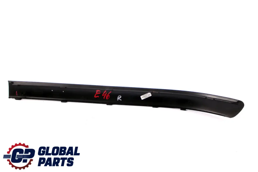 BMW 3 Series E46 Bumper Protective Rubber Strip Right O/S Front - SKU 7030608 - Part number 7030608