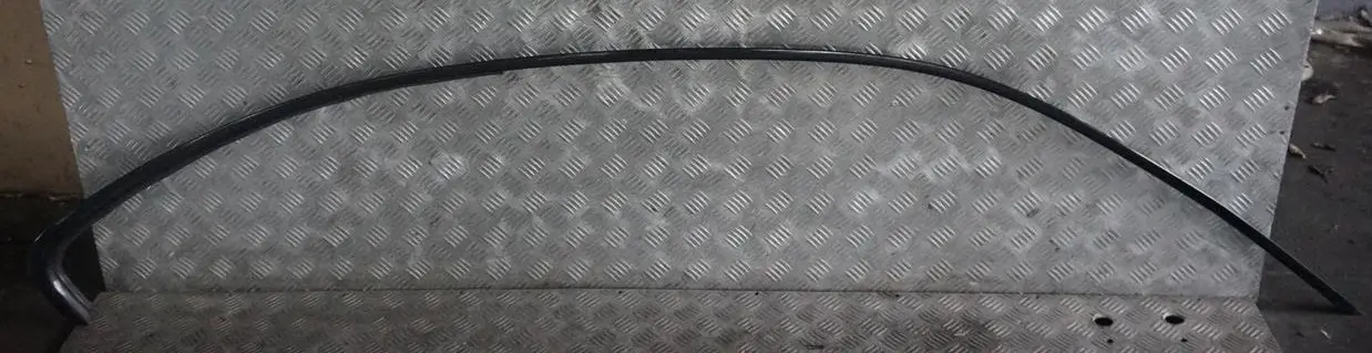 BMW 3 E46 Coupe Roof Moulding Trim Strip Side Frame Right O/S Black Gloss