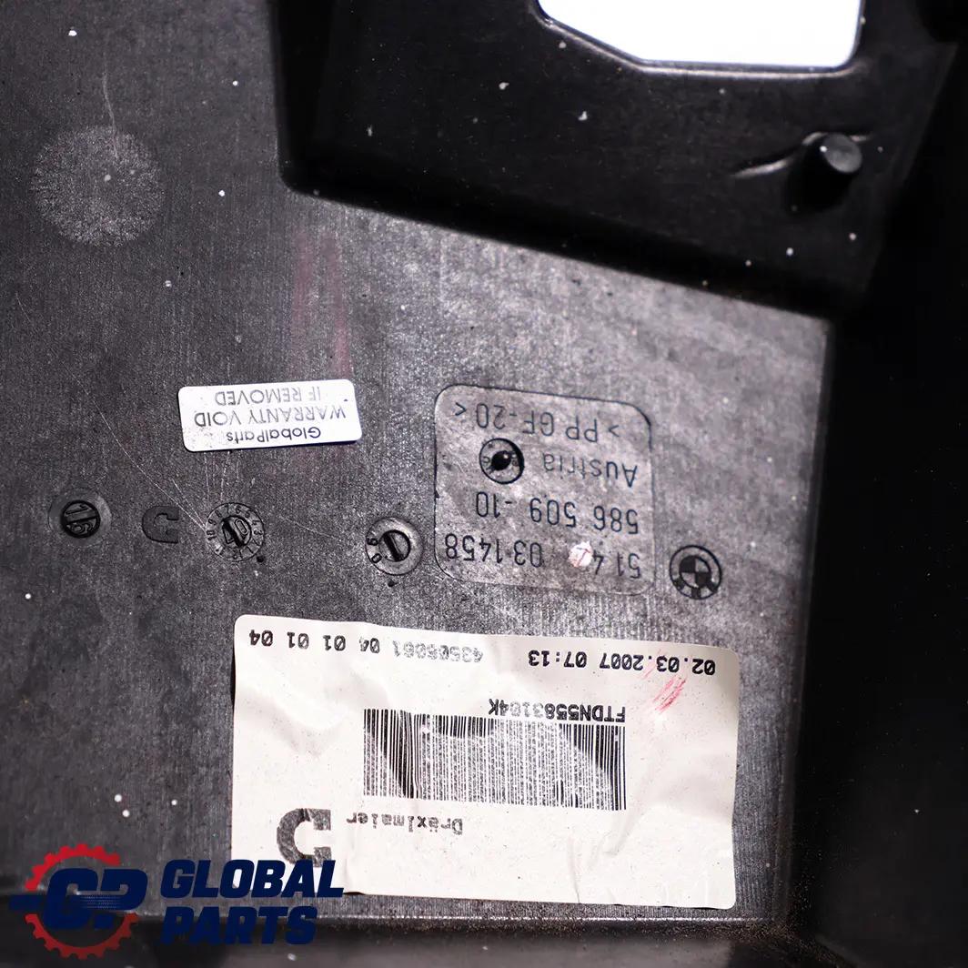 Trim Carrier Inner Door Rear Right O/S to BMW 7 Series E66 Cover with Part number 7031458 BMW 7 Series E66 Cover Trim Carrier Inner Door Rear Right O/S - SKU 7031458 - Part number 7031458