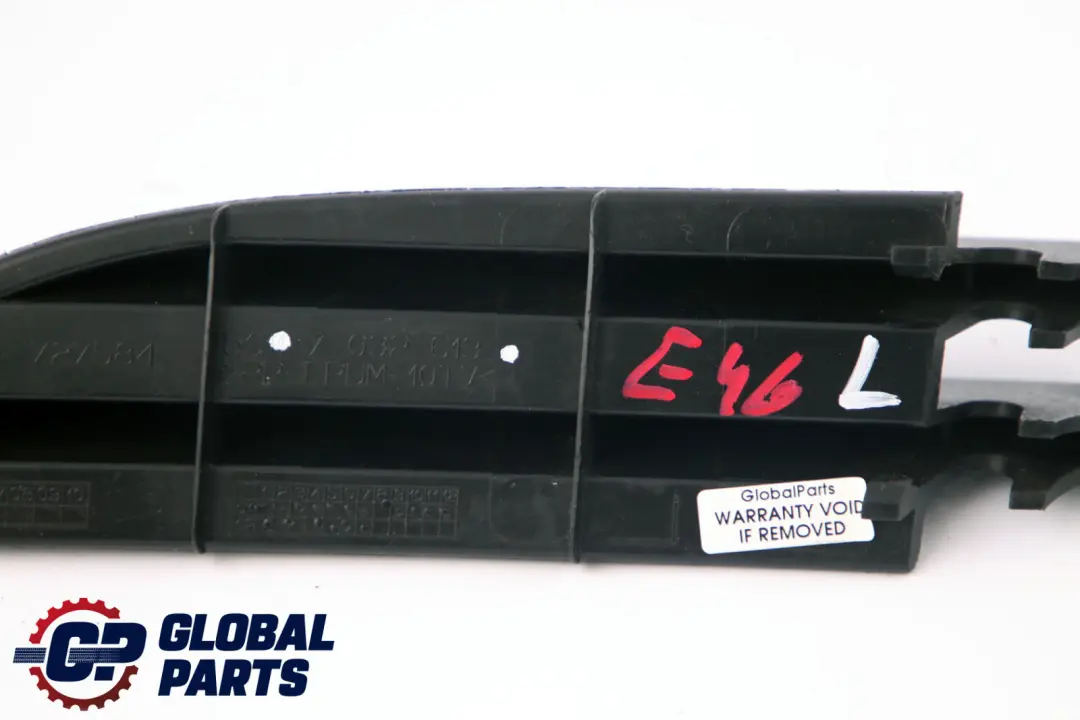Partially Open Grid left In Front Bumper N/S to BMW 3 Series E46 with Part number 7032613 BMW 3 Series E46 Partially Open Grid left In Front Bumper N/S - SKU 7032613 - Part number 7032613