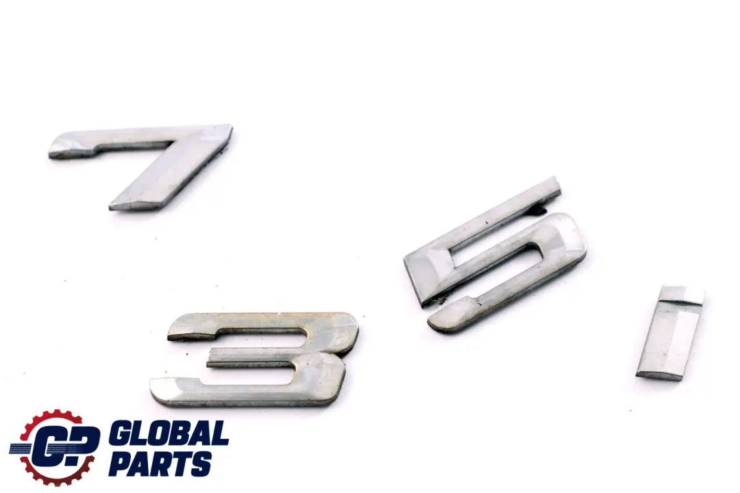 Boot Trunk Lid Adhered Lettering Emblem Logo 735i to BMW 7 Series E65 Rear with Part number 7033218 BMW 7 Series E65 Rear Boot Trunk Lid Adhered Lettering Emblem Logo 735i - SKU 7033218 - Part number 7033218