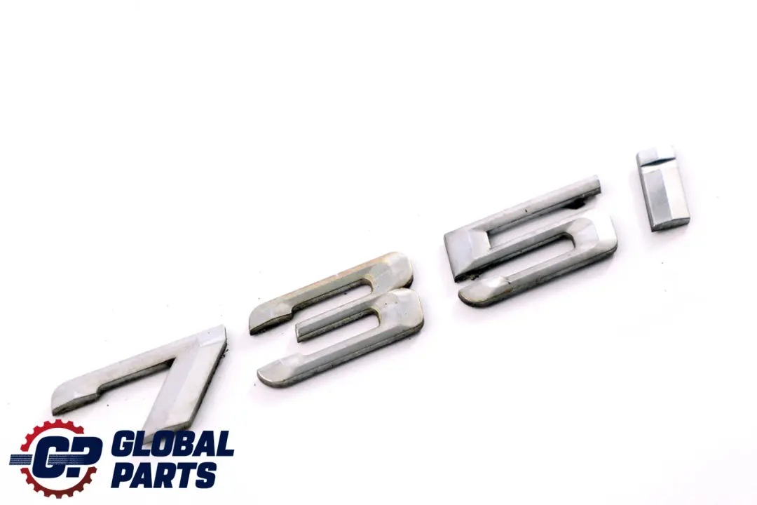 Boot Trunk Lid Adhered Lettering Emblem Logo 735i to BMW 7 Series E65 Rear with Part number 7033218 BMW 7 Series E65 Rear Boot Trunk Lid Adhered Lettering Emblem Logo 735i - SKU 7033218 - Part number 7033218