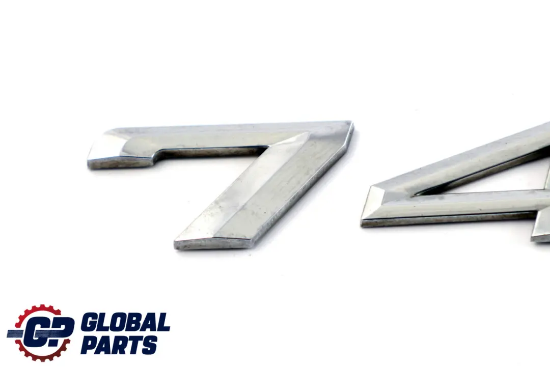 BMW 7 Series E65 745i Petrol Rear Boot Trunk Lid Adhered Lettering Emblem Logo - SKU 7033242 - Part number 7154497