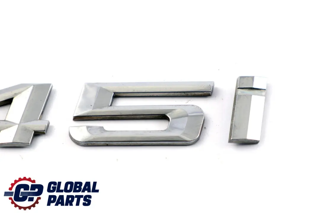 Boot Trunk Lid Adhered Lettering Emblem Logo to BMW 7 Series E65 745i Petrol Rear with Part number 7154497 BMW 7 Series E65 745i Petrol Rear Boot Trunk Lid Adhered Lettering Emblem Logo - SKU 7033242 - Part number 7154497