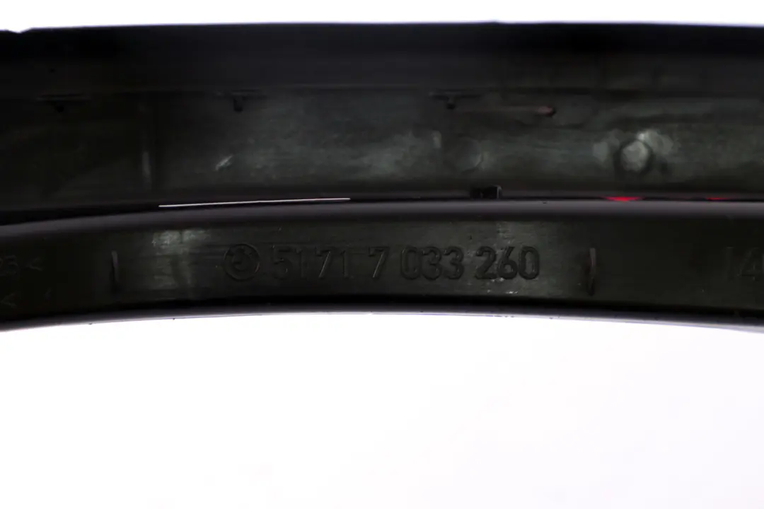 BMW E65 E66 E67 Canal Agua Derecho Cubierta Bota Trasera Embellecedor Conducto - SKU 7033260 - Número de pieza 7033260