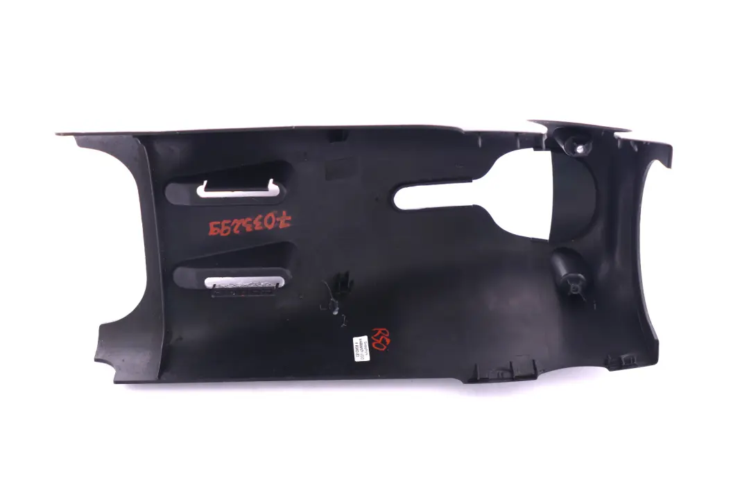 Pannello della colonna sterzo Coperchio inferiore nero per Mini One R50 R52 R53 con numero di parte 7033299 Mini One R50 R52 R53 Pannello della colonna sterzo Coperchio inferiore nero - SKU 7033299 - Numero di parte 7033299