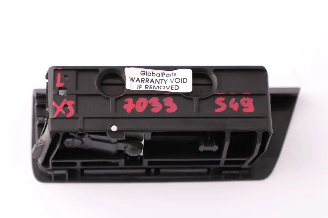 Left Support Roller Blind Boot Trunk Rear Parcel Black to BMW X5 Series E53 with Part number 7033549 BMW X5 Series E53 Left Support Roller Blind Boot Trunk Rear Parcel Black - SKU 7033549 - Part number 7033549