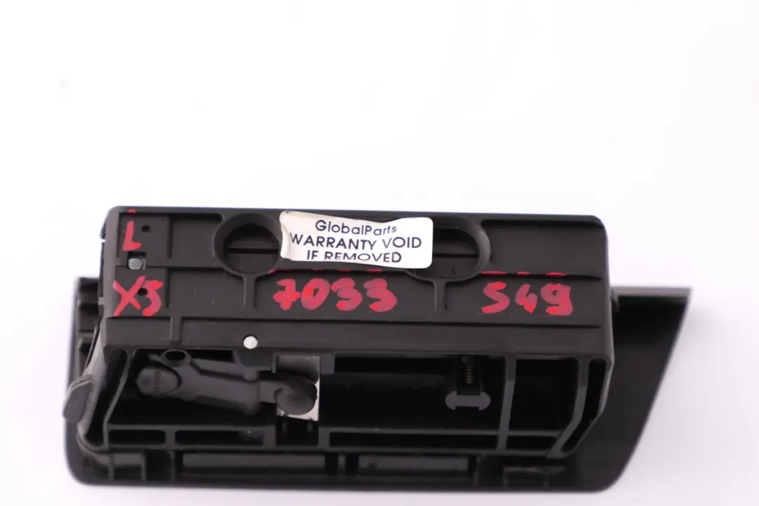 Left Support Roller Blind Boot Trunk Rear Parcel Black to BMW X5 Series E53 with Part number 7033549 BMW X5 Series E53 Left Support Roller Blind Boot Trunk Rear Parcel Black - SKU 7033549 - Part number 7033549
