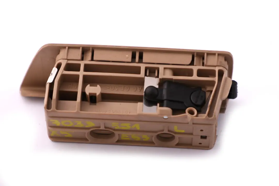 Left N/S Support Roller Blind Boot Trunk Rear Parcel Beige to BMW X5 Series E53 with Part number 7033551 BMW X5 Series E53 Left N/S Support Roller Blind Boot Trunk Rear Parcel Beige - SKU 7033551 - Part number 7033551