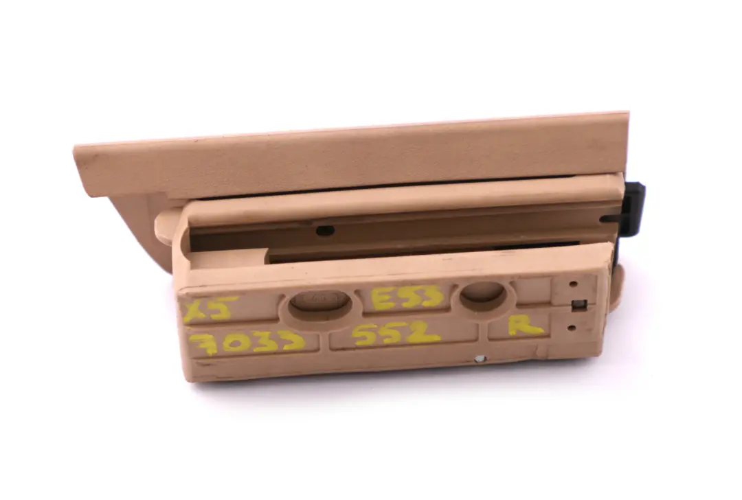 Aufnahme Sichtschutzrollo Rechts Beige 5147 für BMW X5 er E53 mit Teilenummer 7033552 BMW X5 er E53 Aufnahme Sichtschutzrollo Rechts Beige 5147 - SKU 7033552 - Teilenummer 7033552