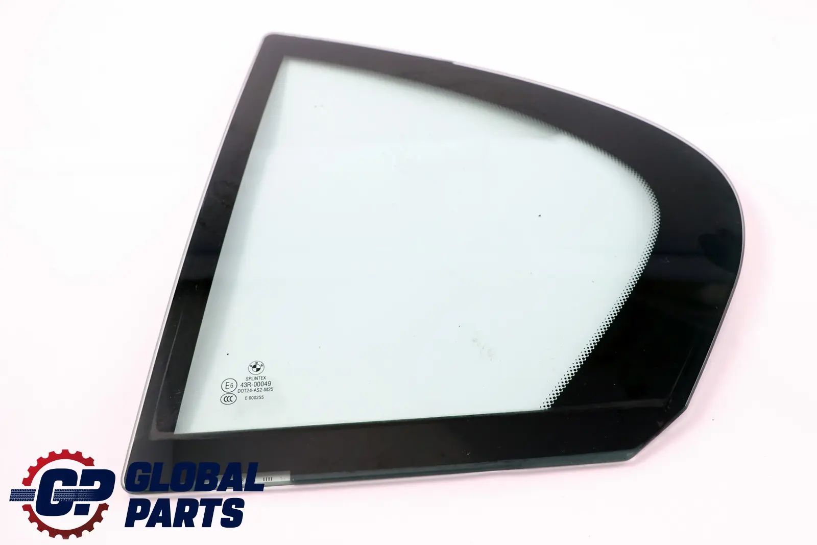 BMW E60 Rear Door Fixed Side Window Glass Green Left N/S AS2 7033643