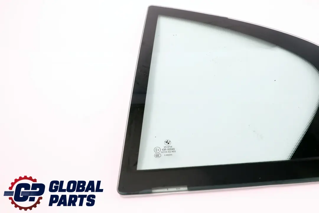 BMW E60 Puerta Ventana Vidrio Fijo Lado Verde Trasero Izquierdo AS2 - SKU 7033643 - Número de pieza 7033643