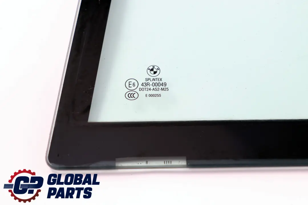 Vitre De Porte Fixe Latéral Vert Arrière Gauche AS2 pour BMW E60 à propos du numéro de pièce 7033643 BMW E60 Vitre De Porte Fixe Latéral Vert Arrière Gauche AS2 - SKU 7033643 - Numéro de pièce 7033643