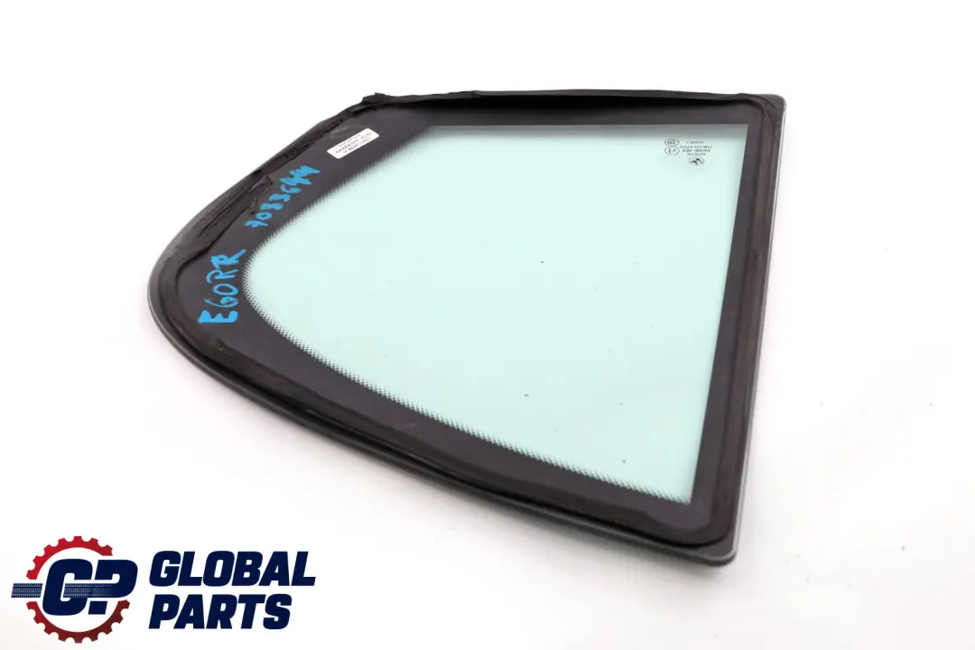 Side Window Fixed Rear Right O/S AS2 Green to BMW E60 with Part number 7033644 BMW E60 Side Window Fixed Rear Right O/S AS2 Green - SKU 7033644 - Part number 7033644