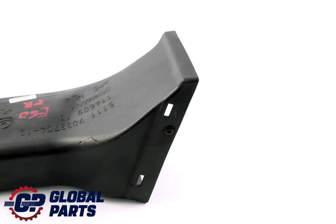 BMW E60 E61 Wheel Brake Disc Air Duck Front Right O/S - SKU 7033704 - Part number 7033704